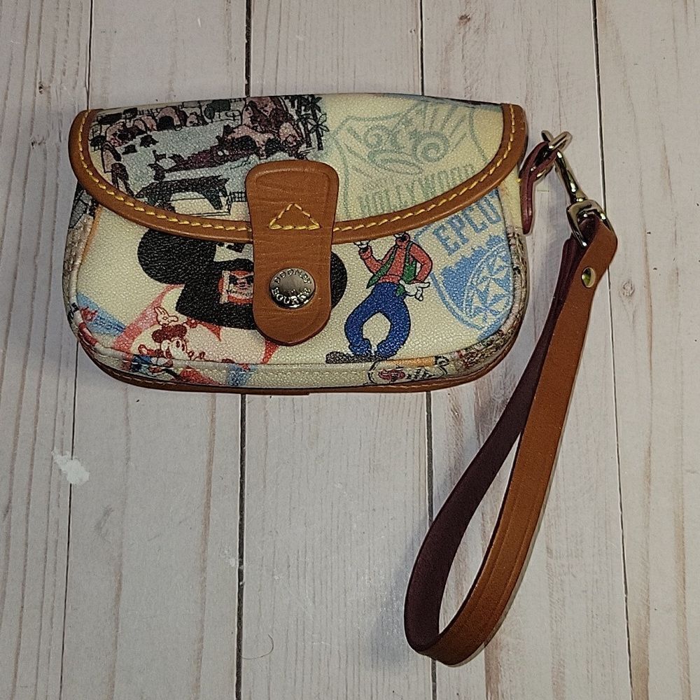 Dooney & Bourke 40th Anniversary Walt Disney Parks World Wristlet